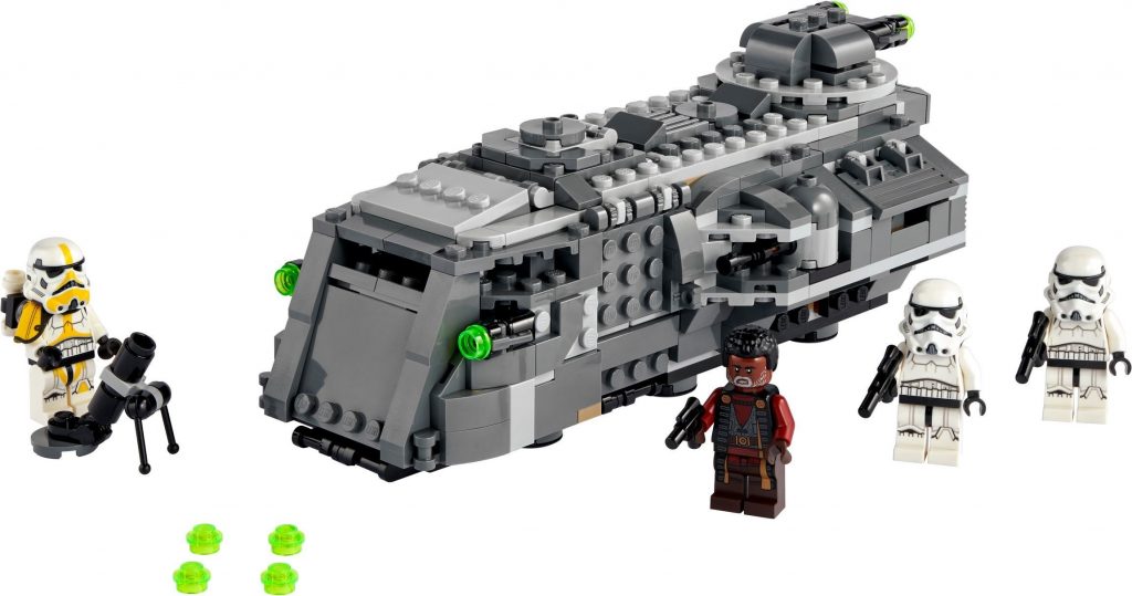 official image of the upcoming imperial troop transport lego set