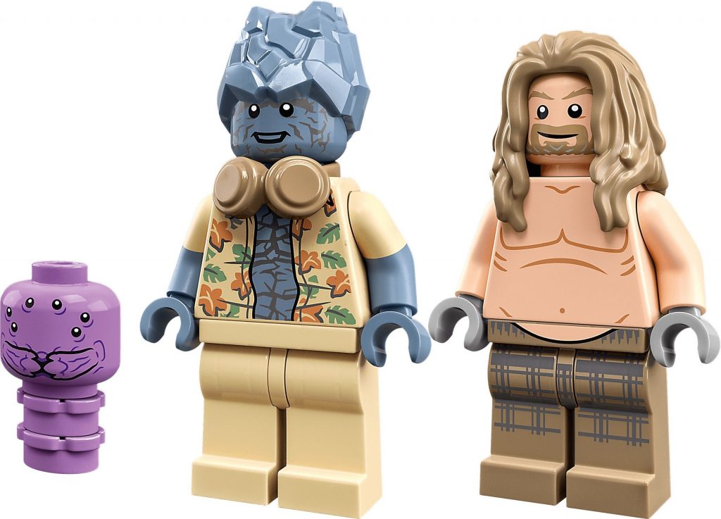 image for the minifigures in the bro thors asgard set