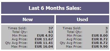 image showing the sales figures for the past 6 months for the lego overwatch tracer vs widowmaker set