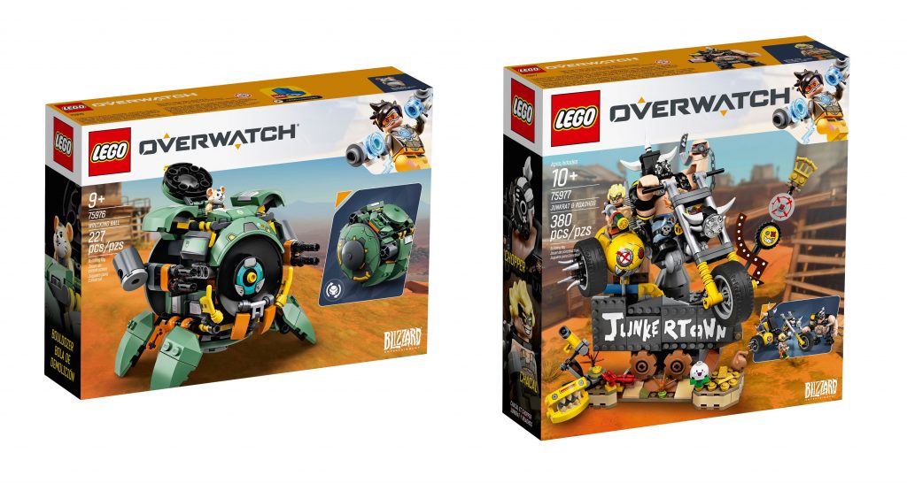 images of the second wave of lego overwatch sets